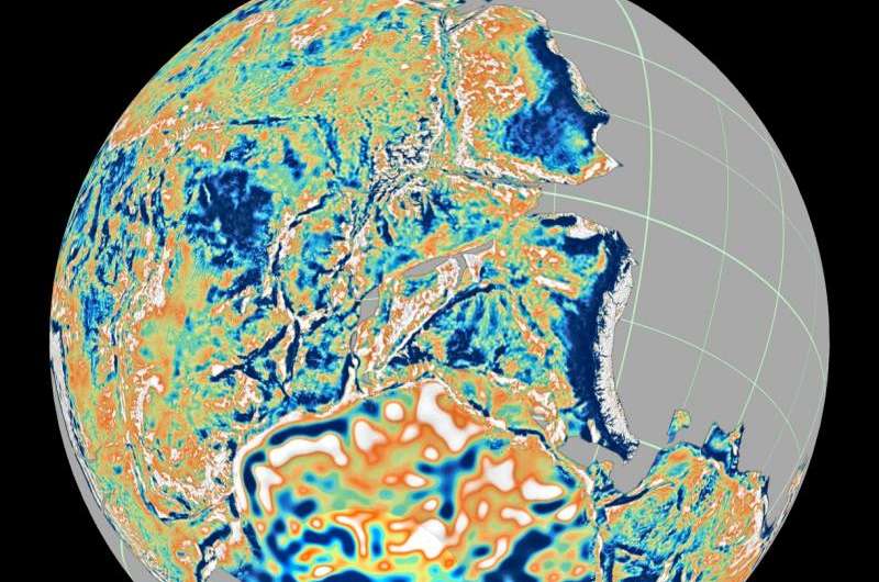 Virtual time machine of Earth's geology now in the cloud