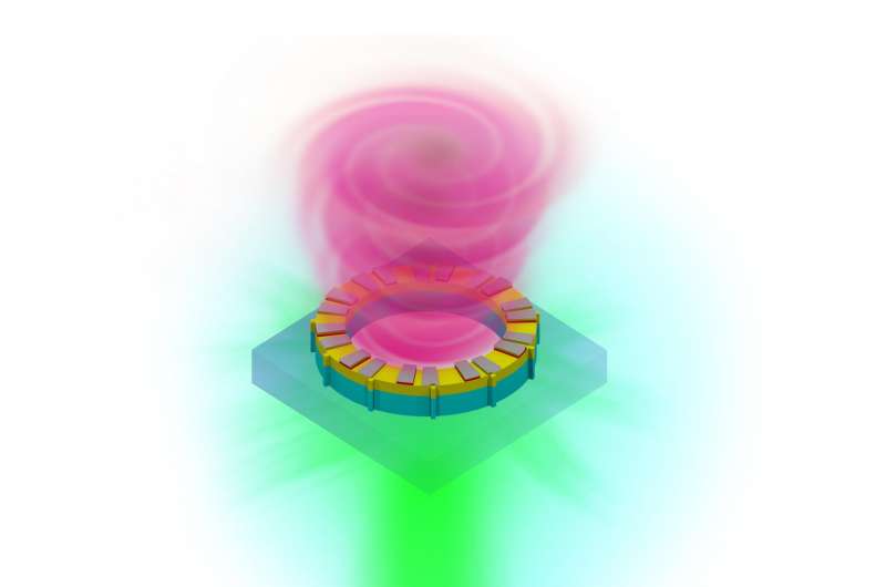 Vortex laser offers hope for Moore's Law