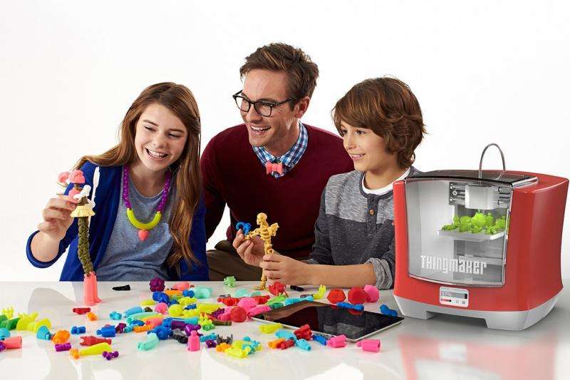 When 3D printing is turned into kids' play: ThingMaker