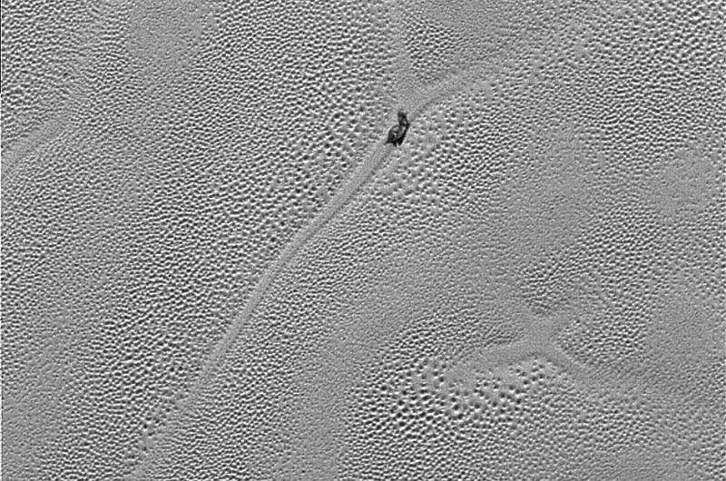 ‘X’ marks a curious corner on Pluto’s icy plains