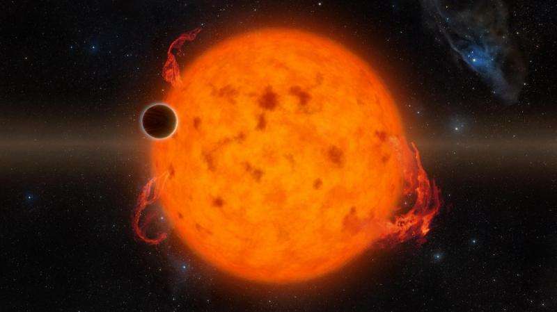 Young super-Neptune offers clues to the origin of close-in exoplanet