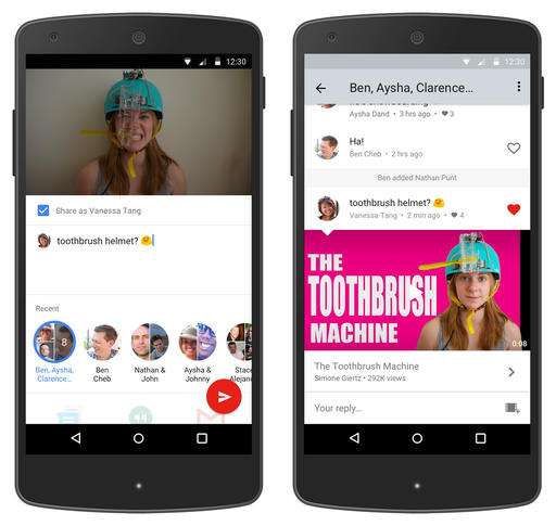 YouTube tests messaging feature to keep people in its app