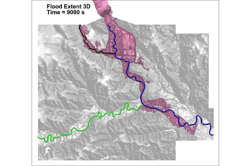 3-D models help scientists gauge flood impact