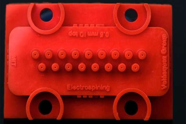3-D-printed device builds better nanofibers