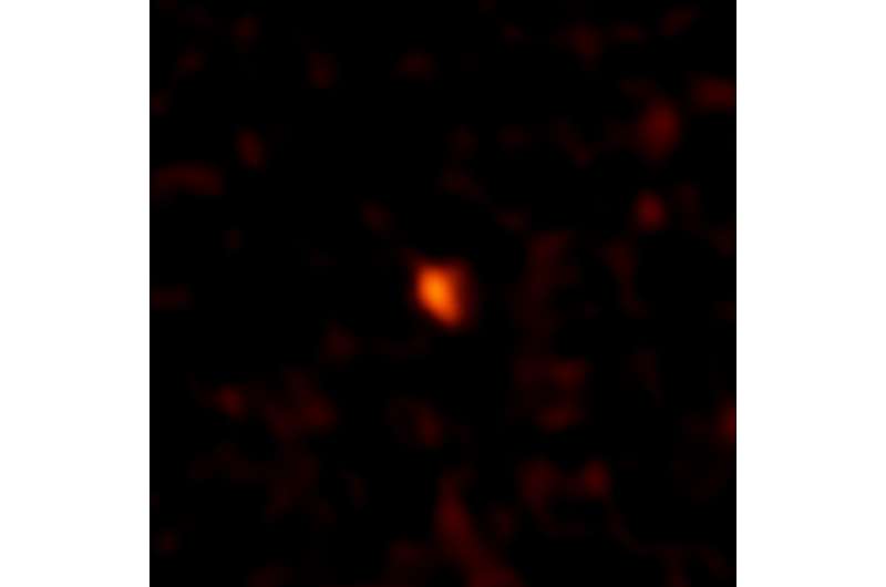 ALMA investigates 'DeeDee,' a distant, dim member of our solar system