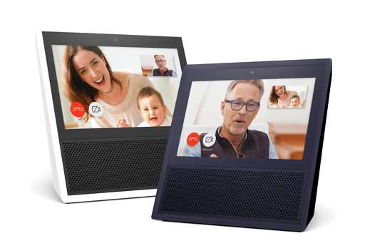 Amazon gives voice-enabled speaker a screen, video calling
