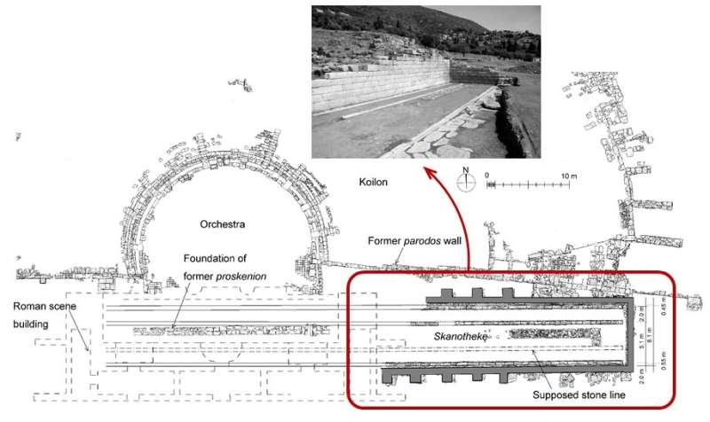 Ancient Greek theaters used moveable stages more than 2,000 years ago