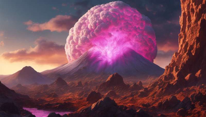 Ancient volcanic eruptions disrupted Earth's thermostat, creating a 'snowball' planet