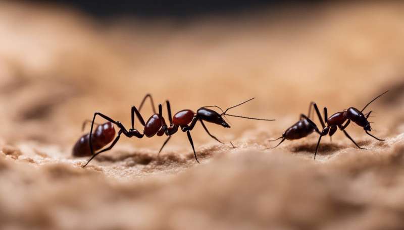 Ants stomp, termites tiptoe—predator detection by a cryptic prey
