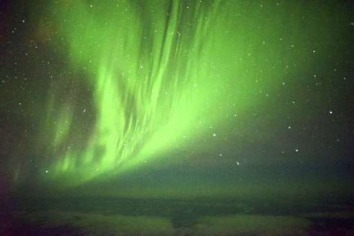 A round-trip flight just for the view -- the Southern Lights