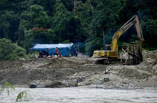 Authorities in Sumatra's Jambi province, which has one of the biggest concentrations of illegal mining sites in Indonesia, have 