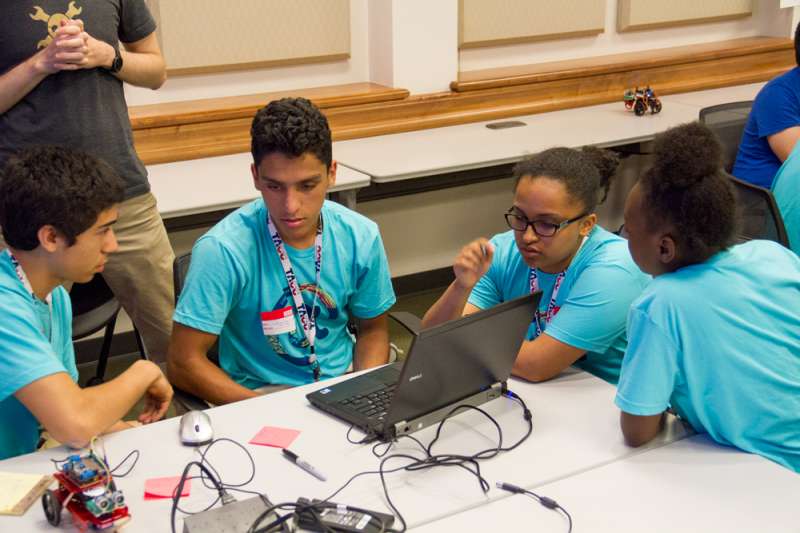 Code @ TACC Robotics Camp Delivers on Self-Driving Cars
