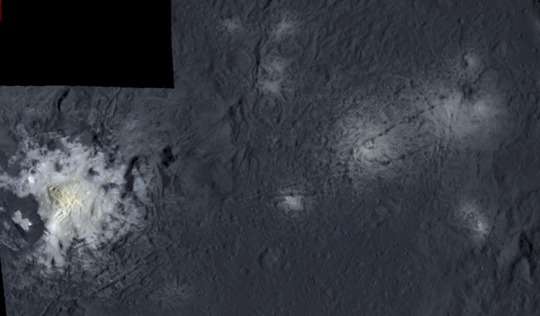 Cryovolcanism on dwarf planet Ceres