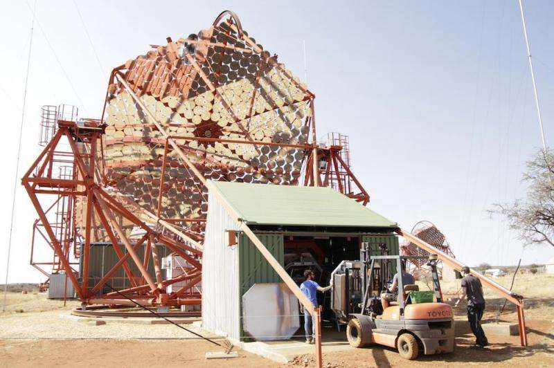 Final milestone for the upgraded H.E.S.S. telescopes in Namibia