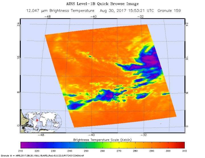 GPM satellite sees Tropical Storm Irma forming near Cape Verde Islands