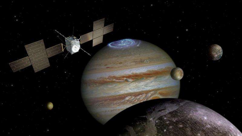 Helicopter test for Jupiter icy moons radar