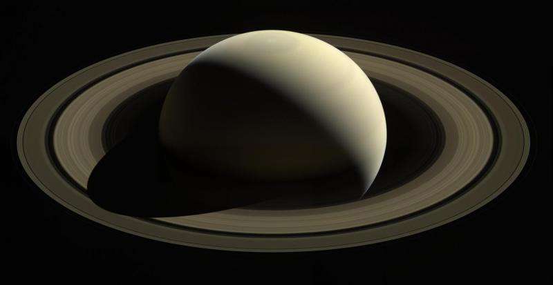 Image: Cassini's last long-distance Saturn view