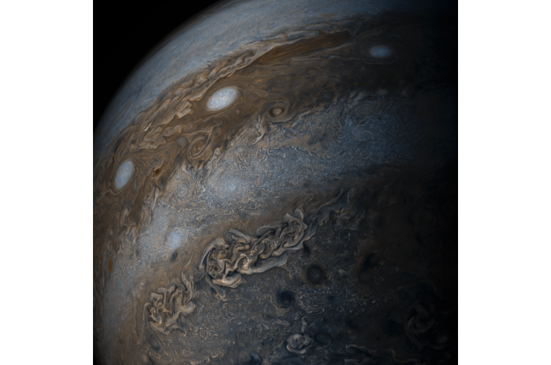 Image: Jupiter’s bands of clouds
