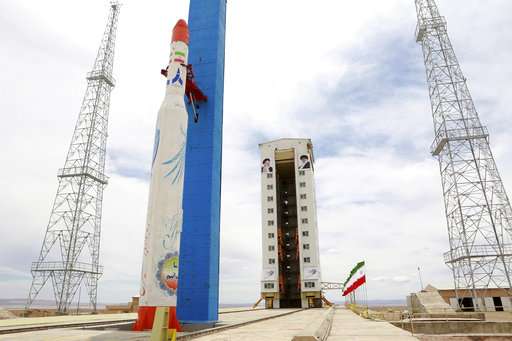 Iran claims launch of satellite-carrying rocket into space