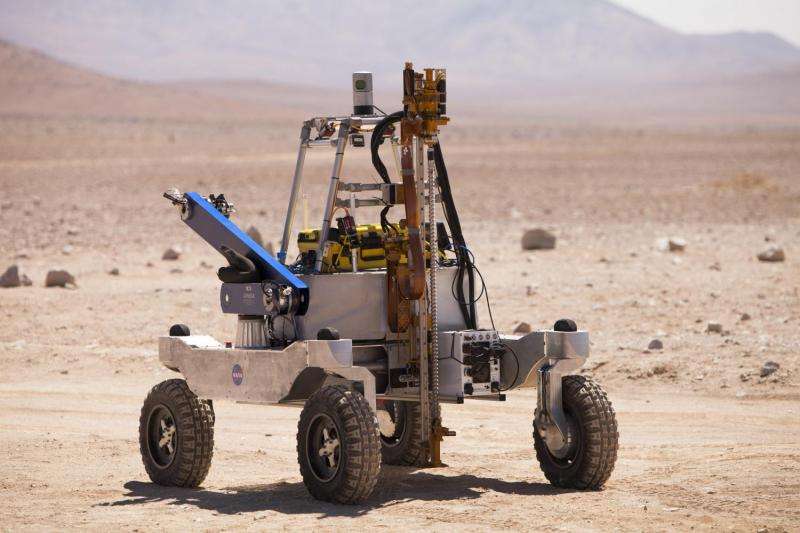 Mars rover tests driving, drilling and detecting life in Chile’s high desert