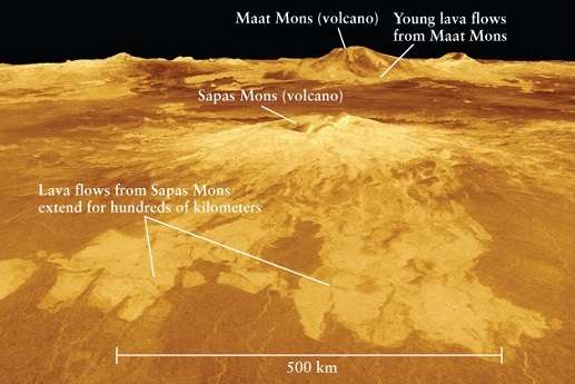 Mystery of rare volcanoes on Venus