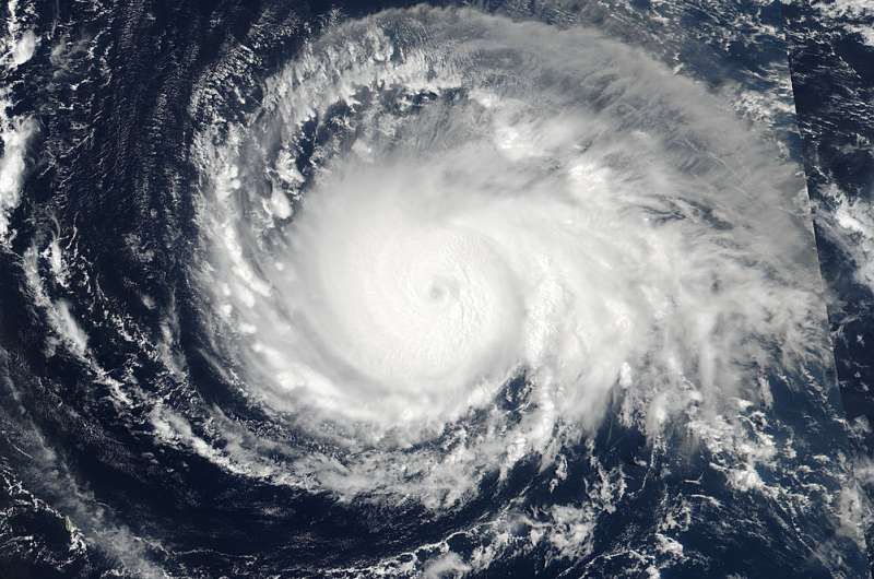 NASA sees Irma strengthen to a category 5 hurricane