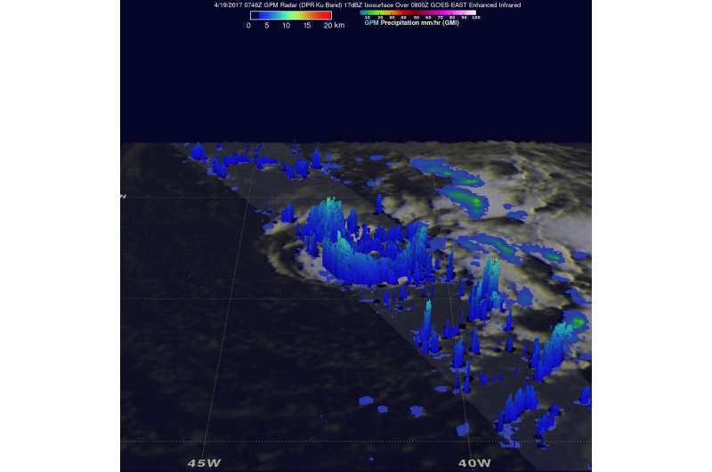NASA sees the formation of early Atlantic Ocean Tropical Depression 1