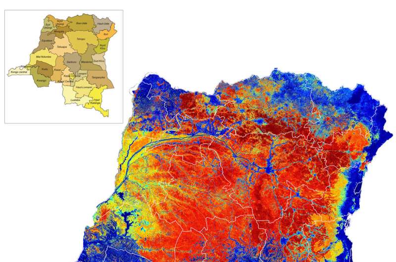 NASA survey technique estimates Congo forest's carbon