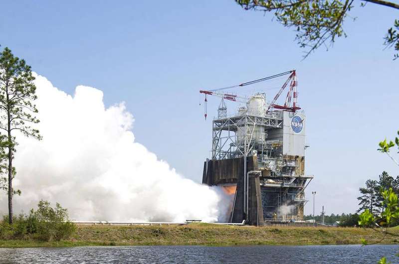 NASA test fires new engine controlling ‘brain’ for first SLS megarocket mission