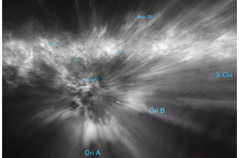 New study maps space dust in 3-D