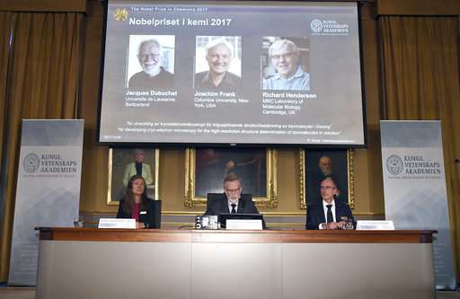 Nobel Prize honors technique for seeing molecules' details