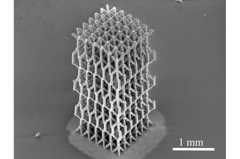 Novel 3-D manufacturing leads to highly complex, bio-like materials