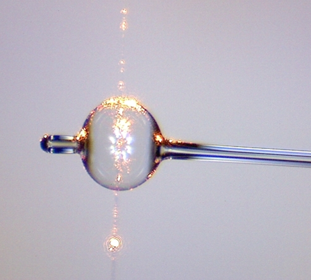 Optics research into glass micro-bubbles resonators produces interesting non-linear effects