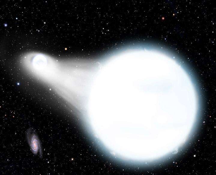 OU astrophysicist predicts detached, eclipsing white dwarfs to merge into exotic star