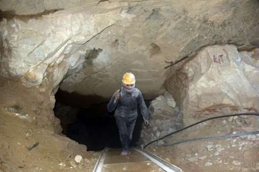 Pakistani Kashmir has just one mine and one exploration site, where miners dig to assess the potential of the jewels below.
