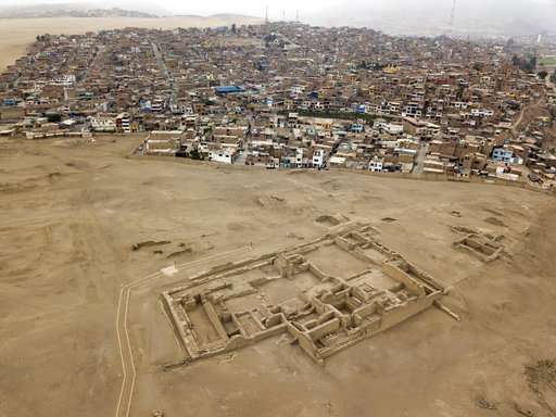 Peru's abundant ruins feel the squeeze of urbanization