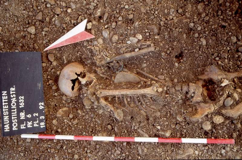 Plague likely a Stone Age arrival to central Europe