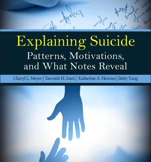 Psychology professor co-authors book exploring motivation for suicide and those who leave notes