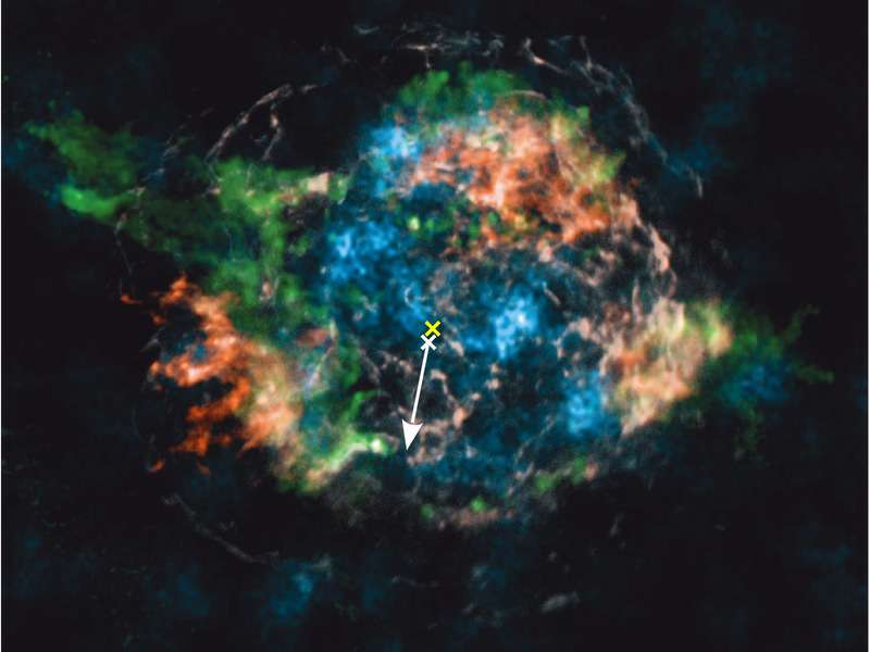 Radioactive elements in Cassiopeia A suggest a neutrino-driven explosion