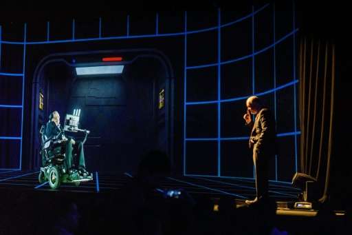 Renowned physicist Stephen Hawking has spoken to a Hong Kong audience by hologram, showcasing the growing reach of a technology 