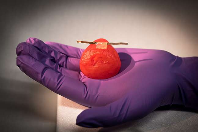 Researchers 3-D print lifelike artificial organ models