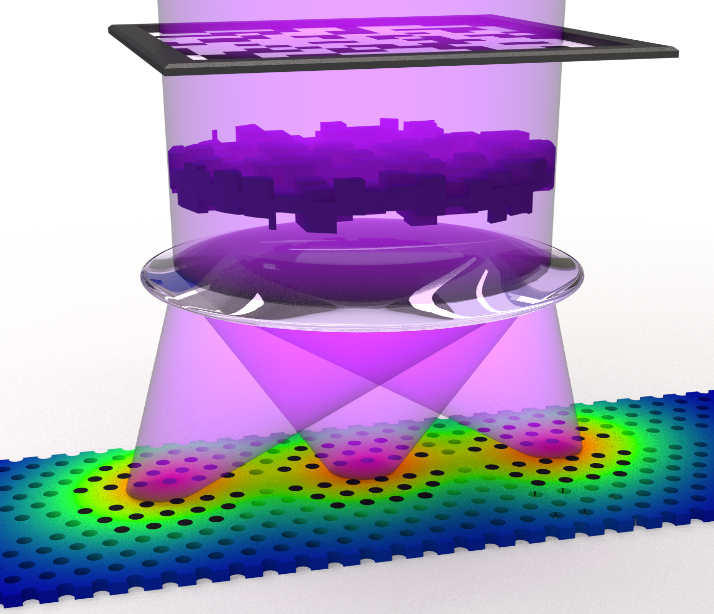 Researchers use holography to improve nanophotonic circuits