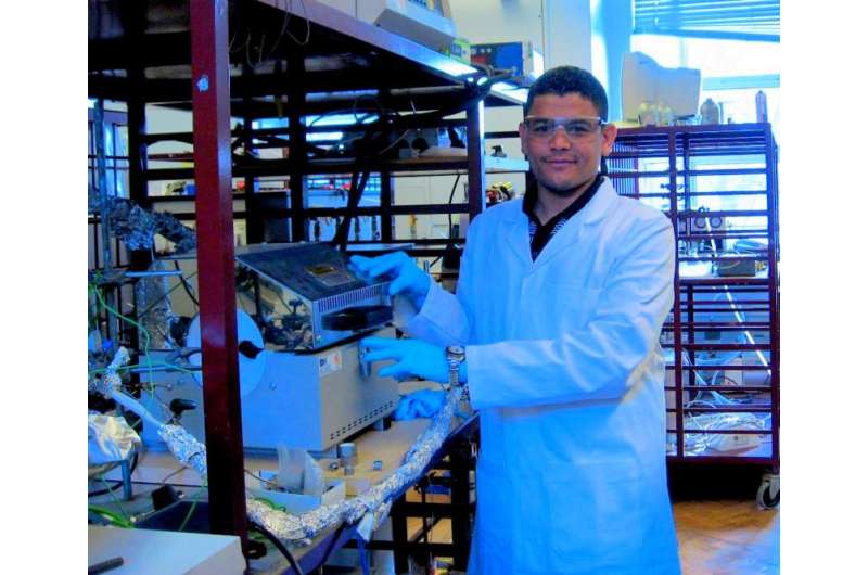 Researcher turning dirty tinfoil into biofuel catalyst