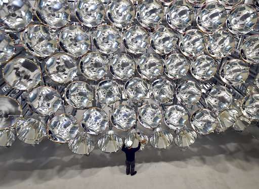 Scientists switch on 'artificial sun' in German lab