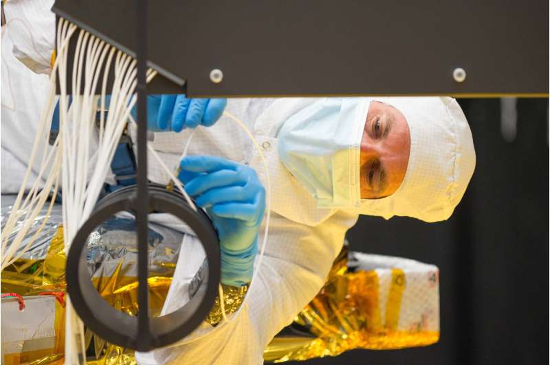 Self-portrait of NASA's James Webb Space Telescope marks critical test