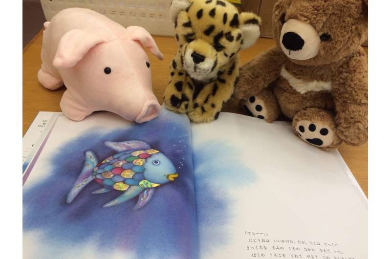 Sleepovers with stuffed animals help children learn to read