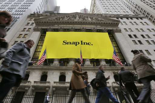 Snapchat parent passes big test: IPO above expectation (Update)