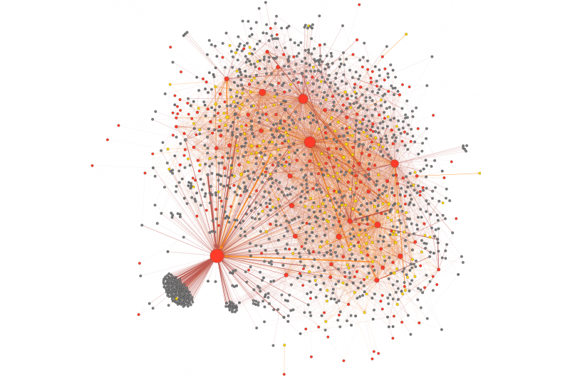 Social scientists reveal structure of AIDS denialist online communities