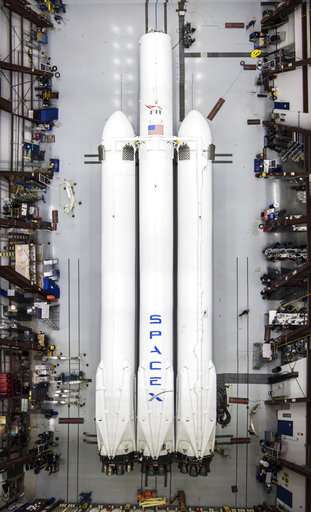 SpaceX unveils new Falcon Heavy rocket before January launch