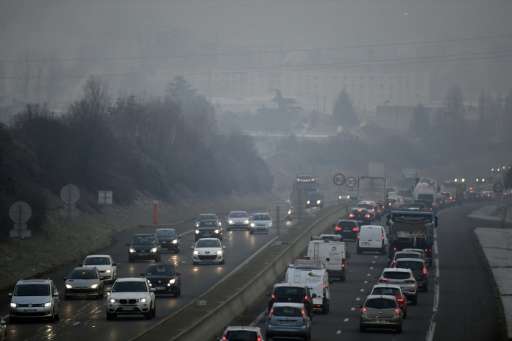 Speed limits have been reduced in many parts of France in late January to combat heavy pollution